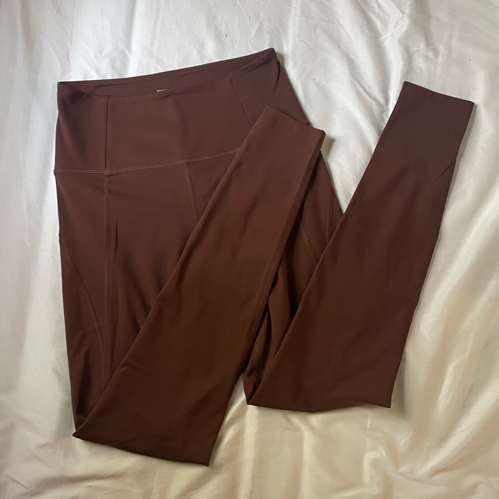 Girlfriend Collective Compressive High-Rise Legging in Earth